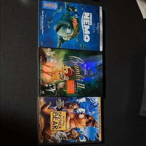 Disney Animated Movie Collection - Finding Nemo, Bambi II, Brother Bear